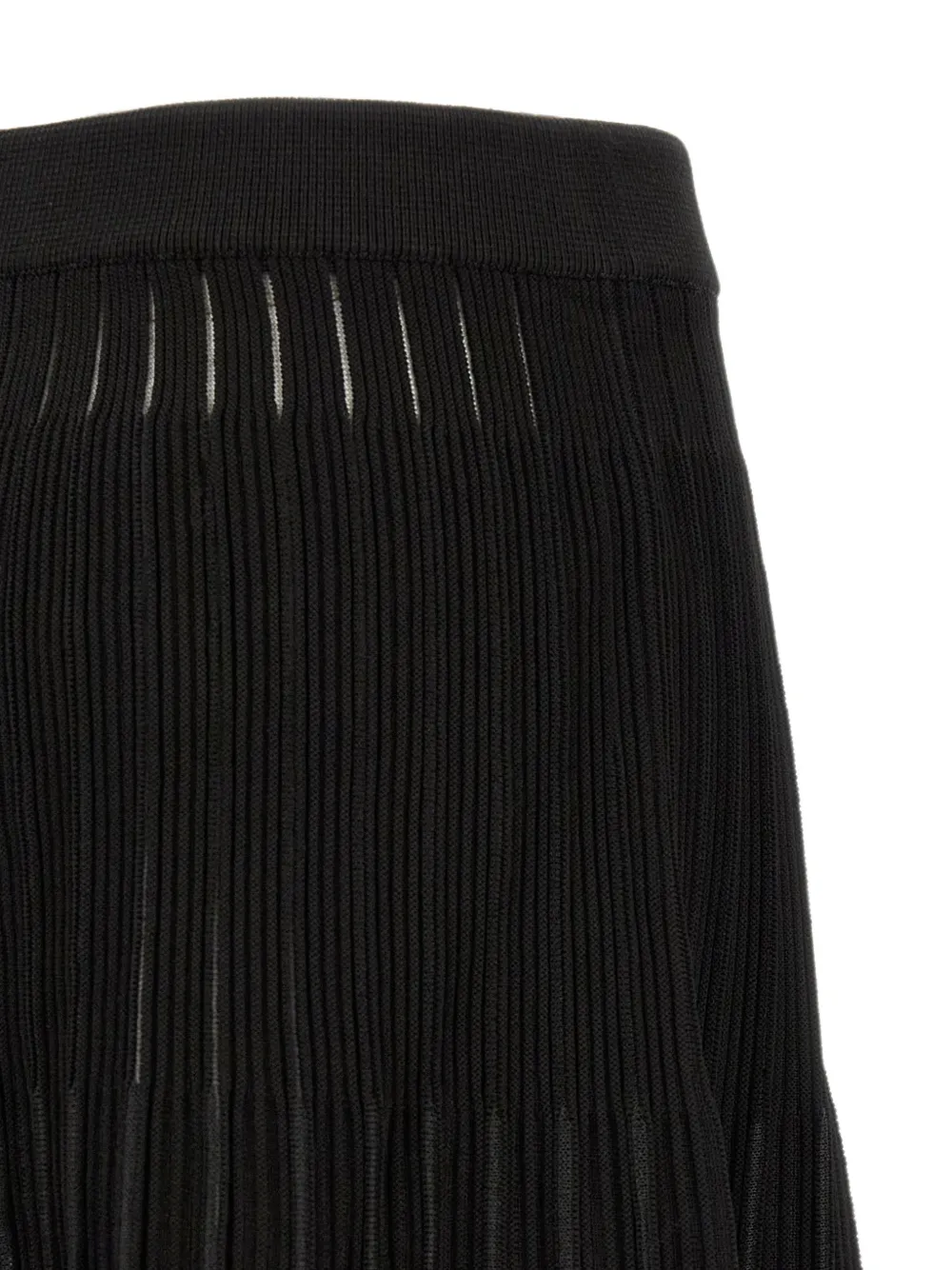 Balmain Mini-plooirok Zwart