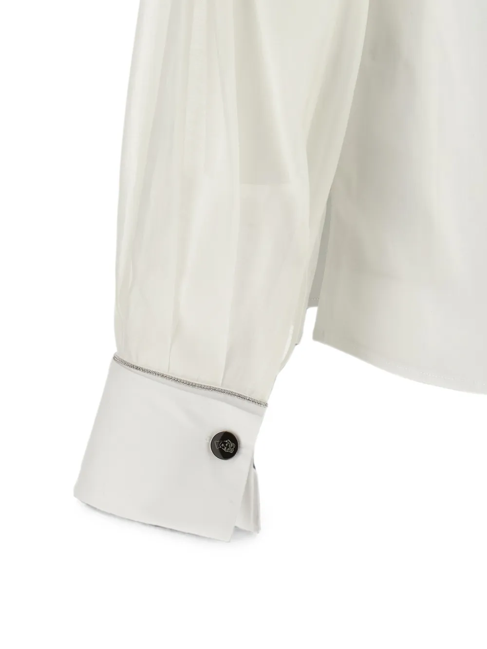 Peserico Punto Luce overhemd met lange mouwen Wit