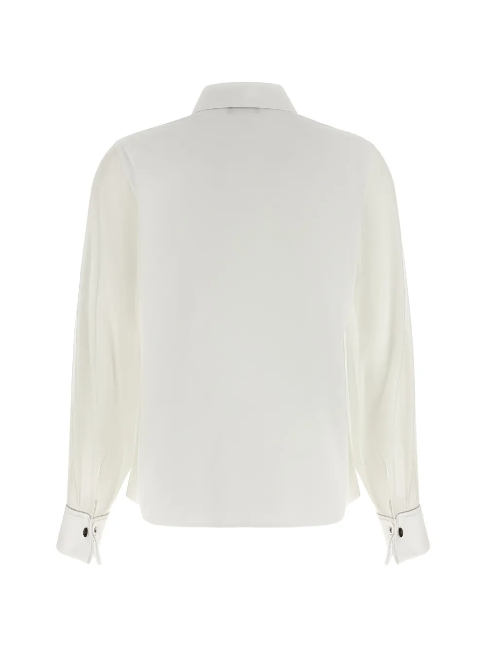 Peserico Punto Luce overhemd met lange mouwen Wit