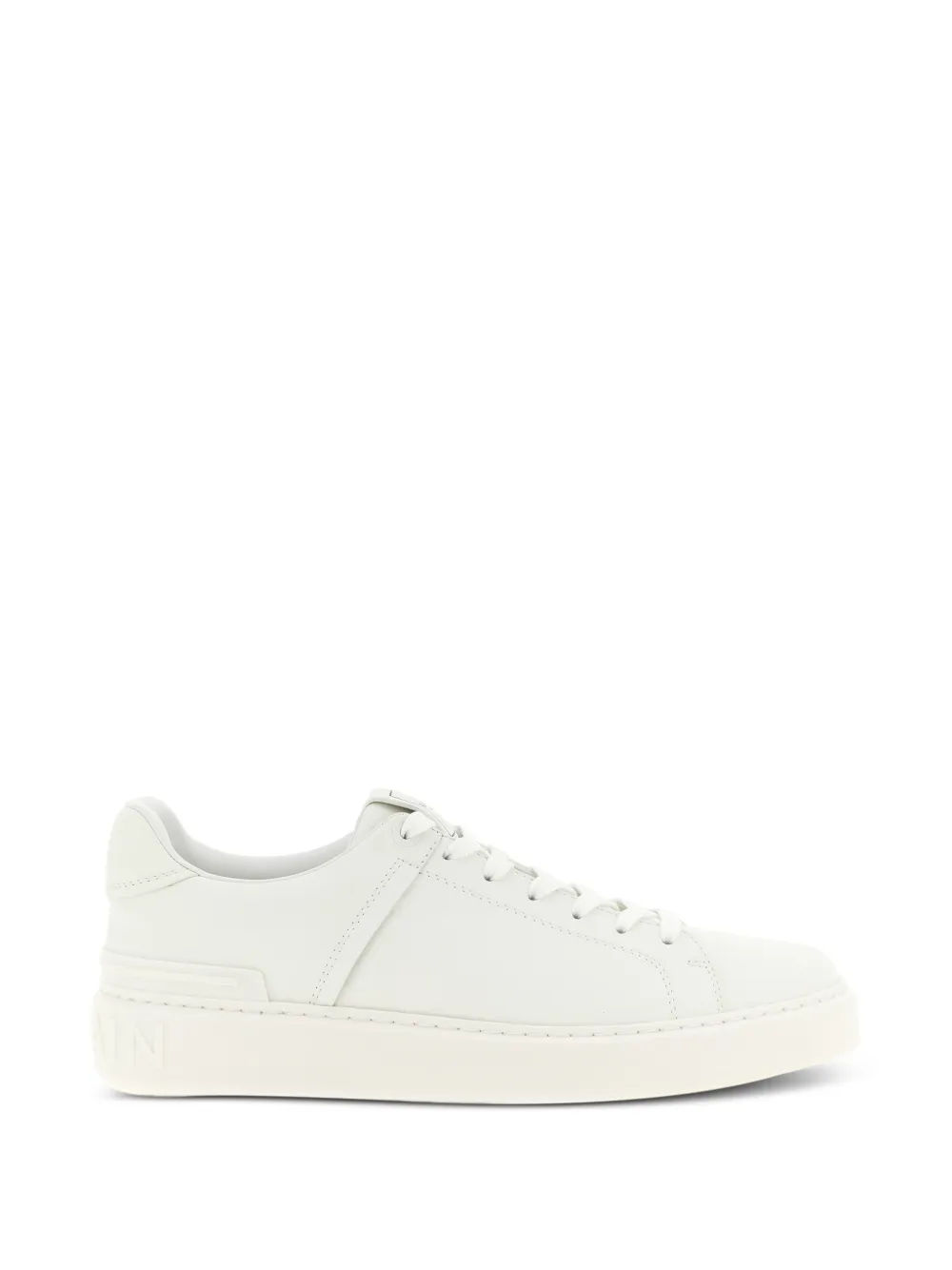 Balmain B-Court smooth leather trainers Wit