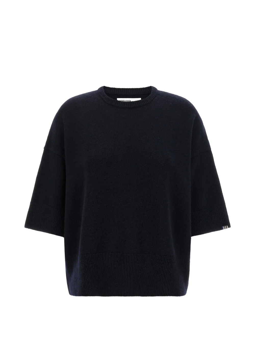 extreme cashmere n433 Sassie 3/4-sleeve sweater - Blau