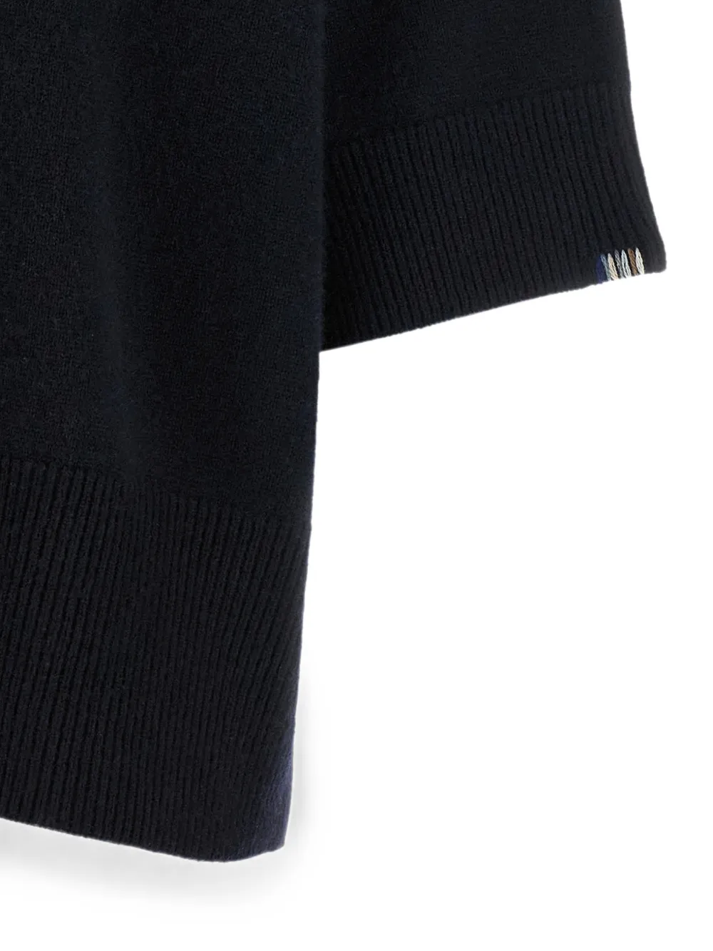 extreme cashmere n433 Sassie trui met 3 4 mouwen Blauw