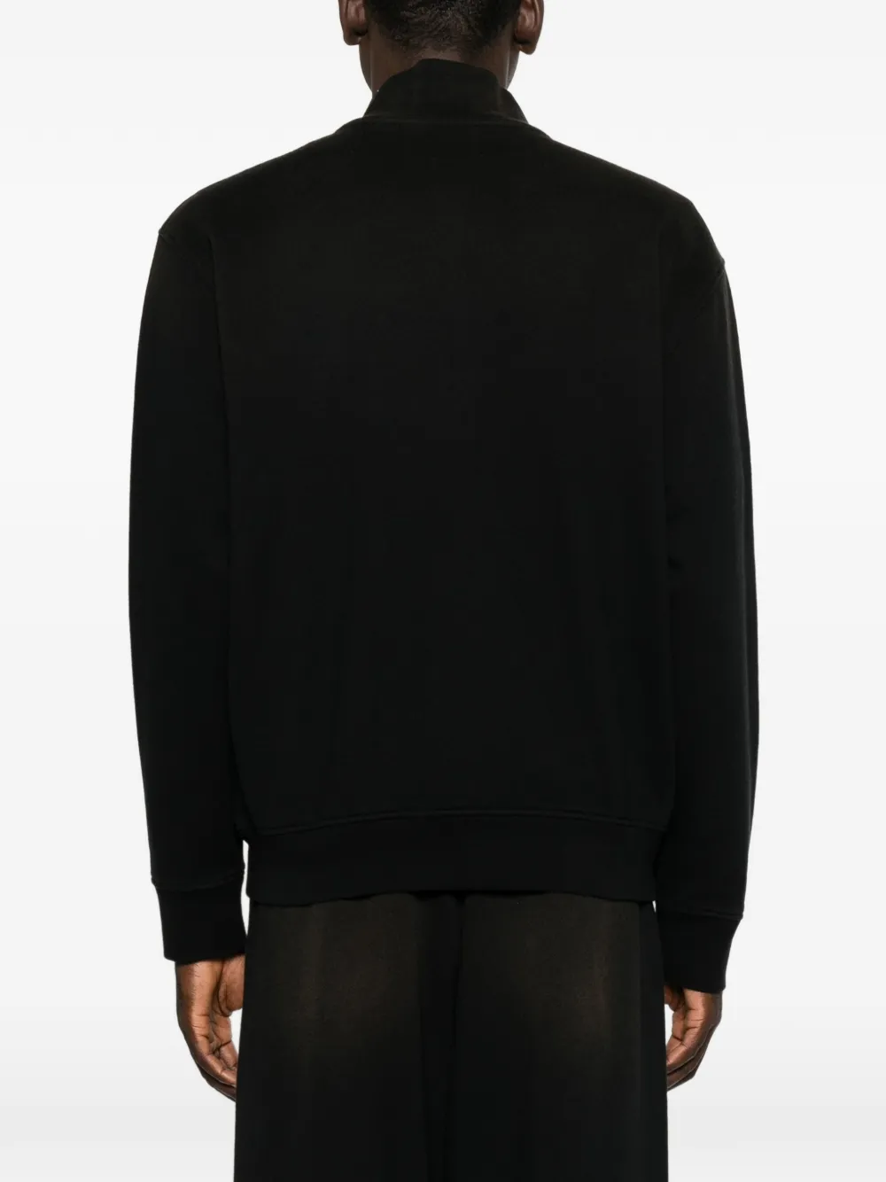 Arte Antwerp Sunfade hoodie met rits Zwart