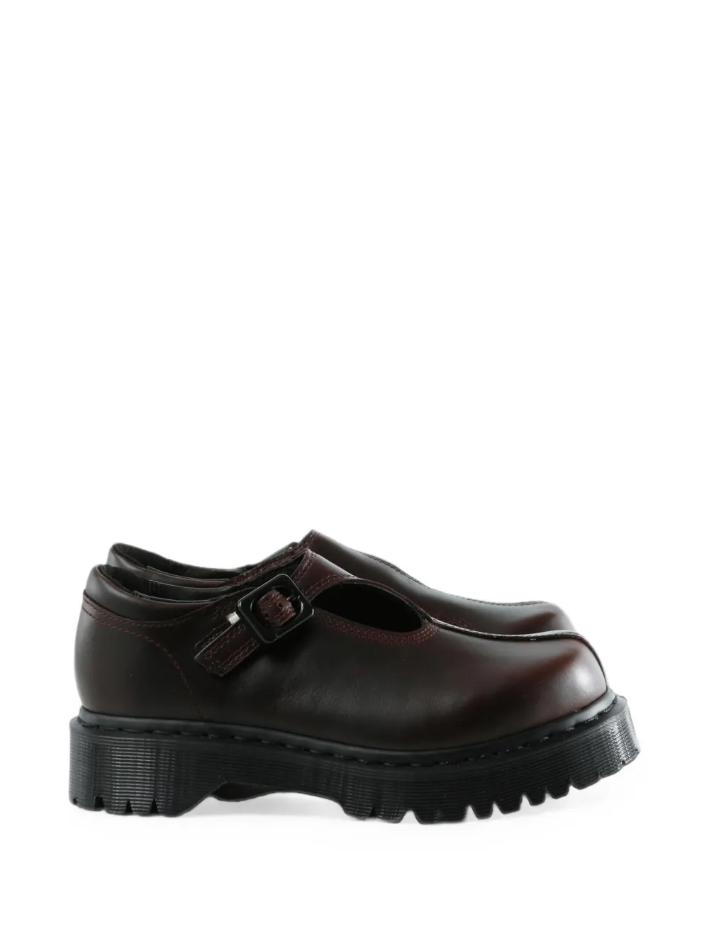 Dr. Martens buckle-fastening platform loafers - Marrone