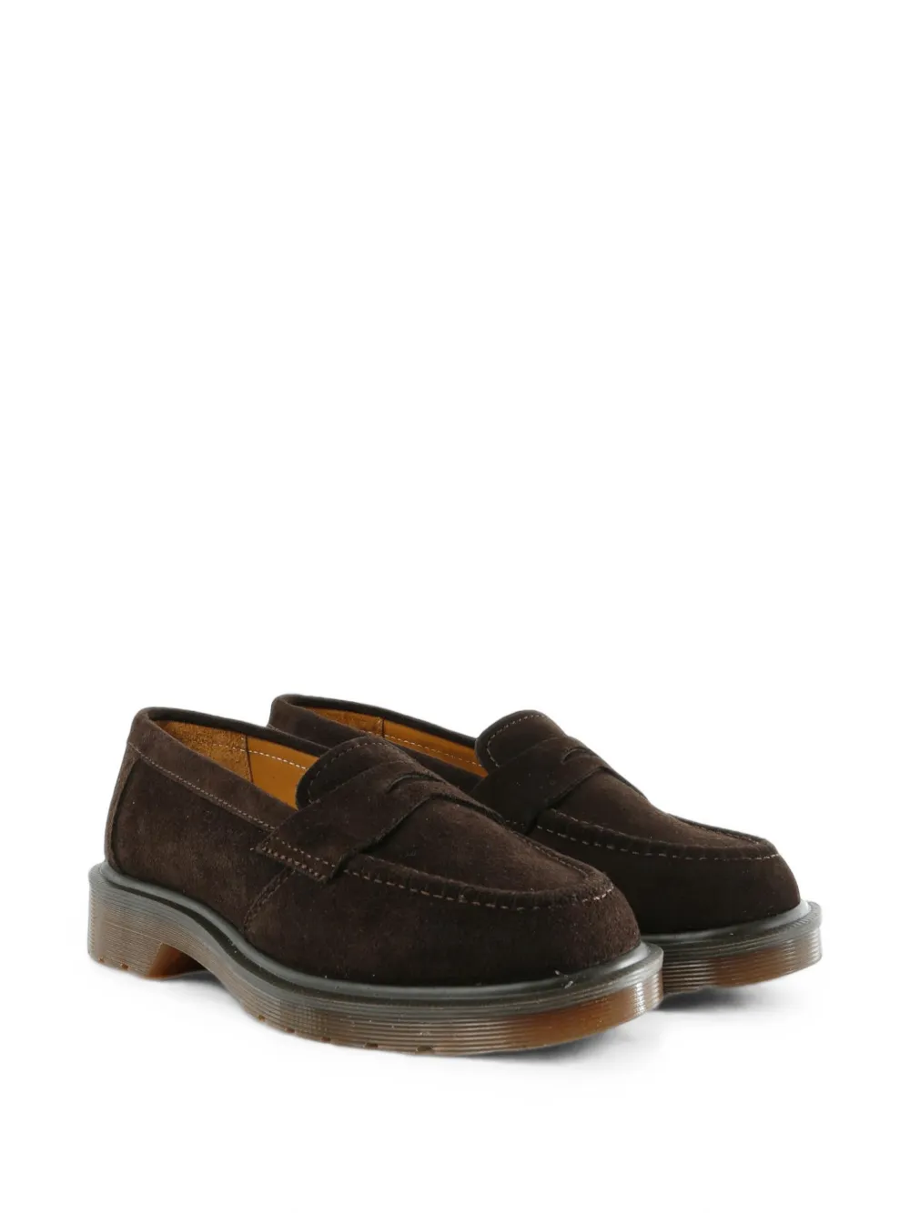 Dr. Martens Delapre suede loafers Bruin