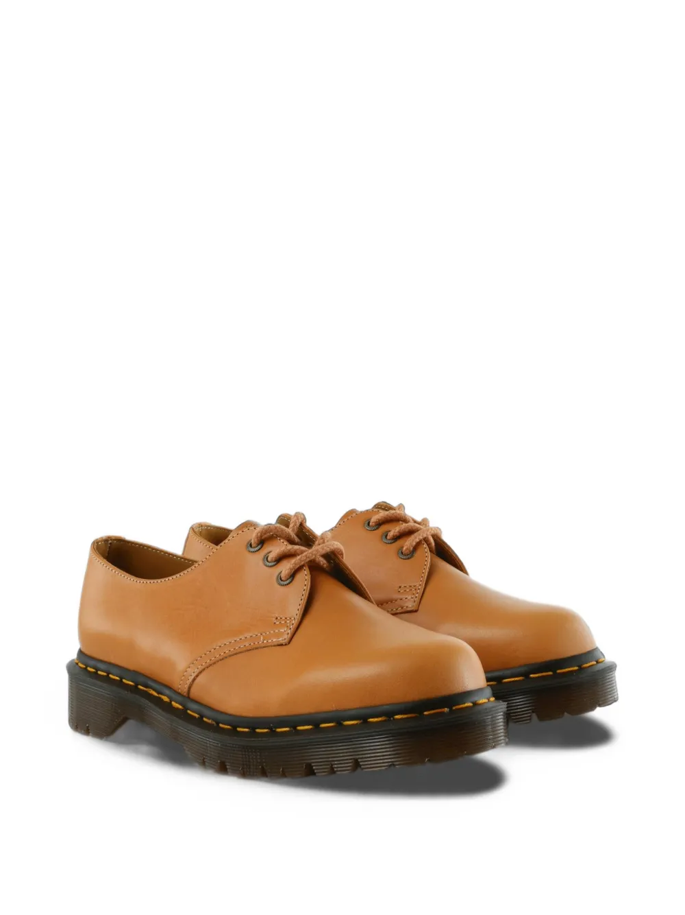 Dr. Martens 1461 lace-up leather derby shoes Beige