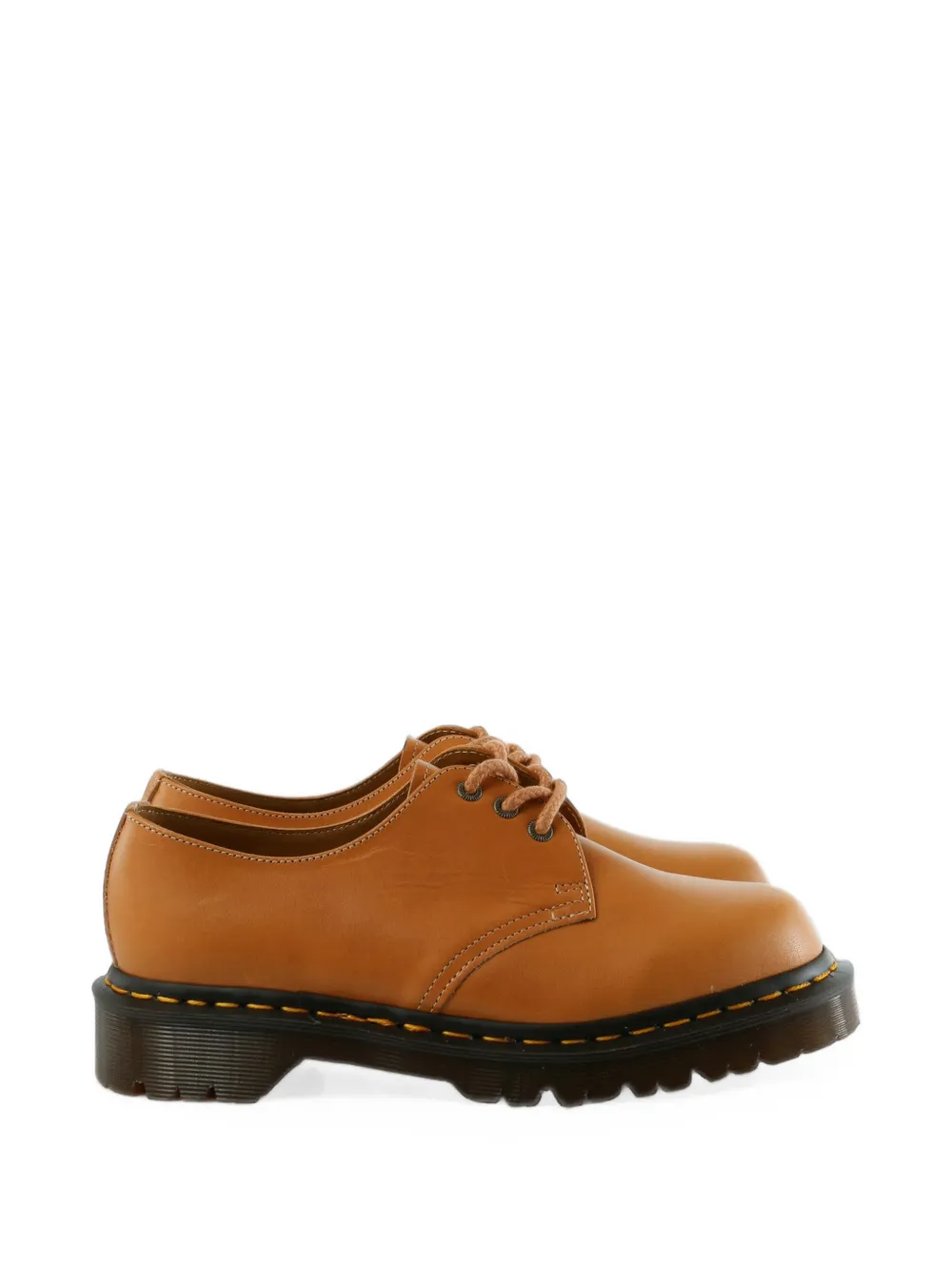 Dr. Martens 1461 lace-up leather derby shoes Beige
