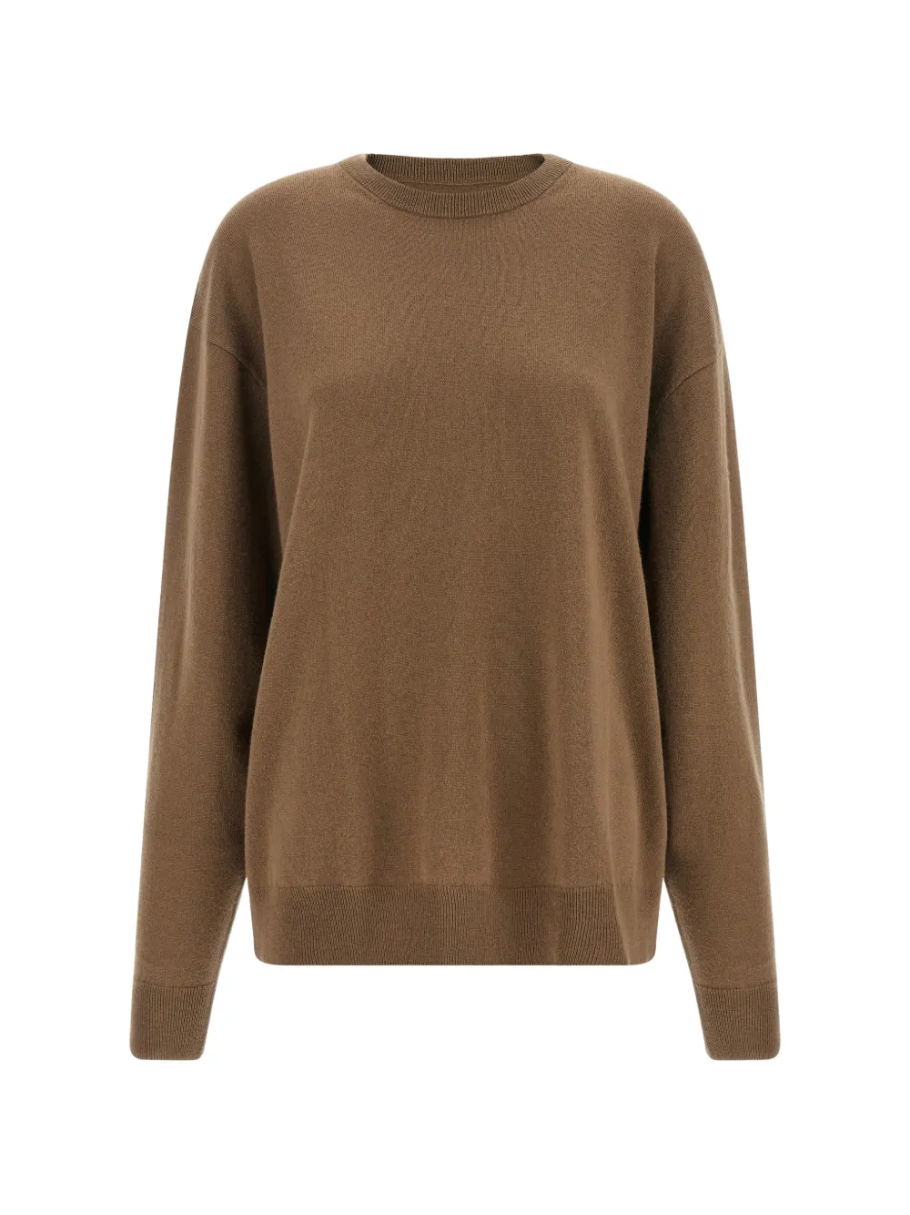 extreme cashmere 에이프릴 크루 넥 스웨터 | 브라운 | Image 1