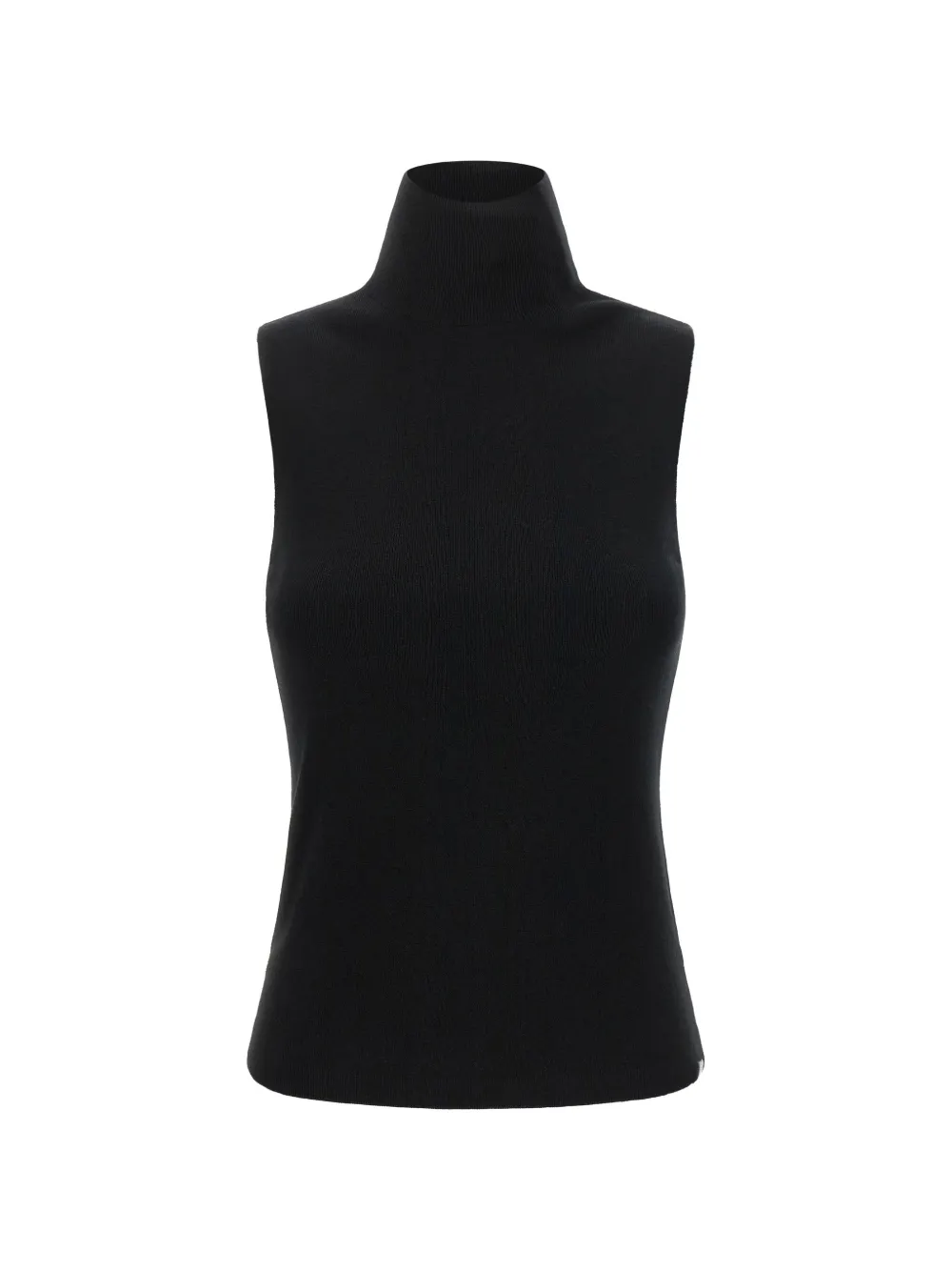 extreme cashmere n502 Collo sleeveless turtleneck sweater - Schwarz