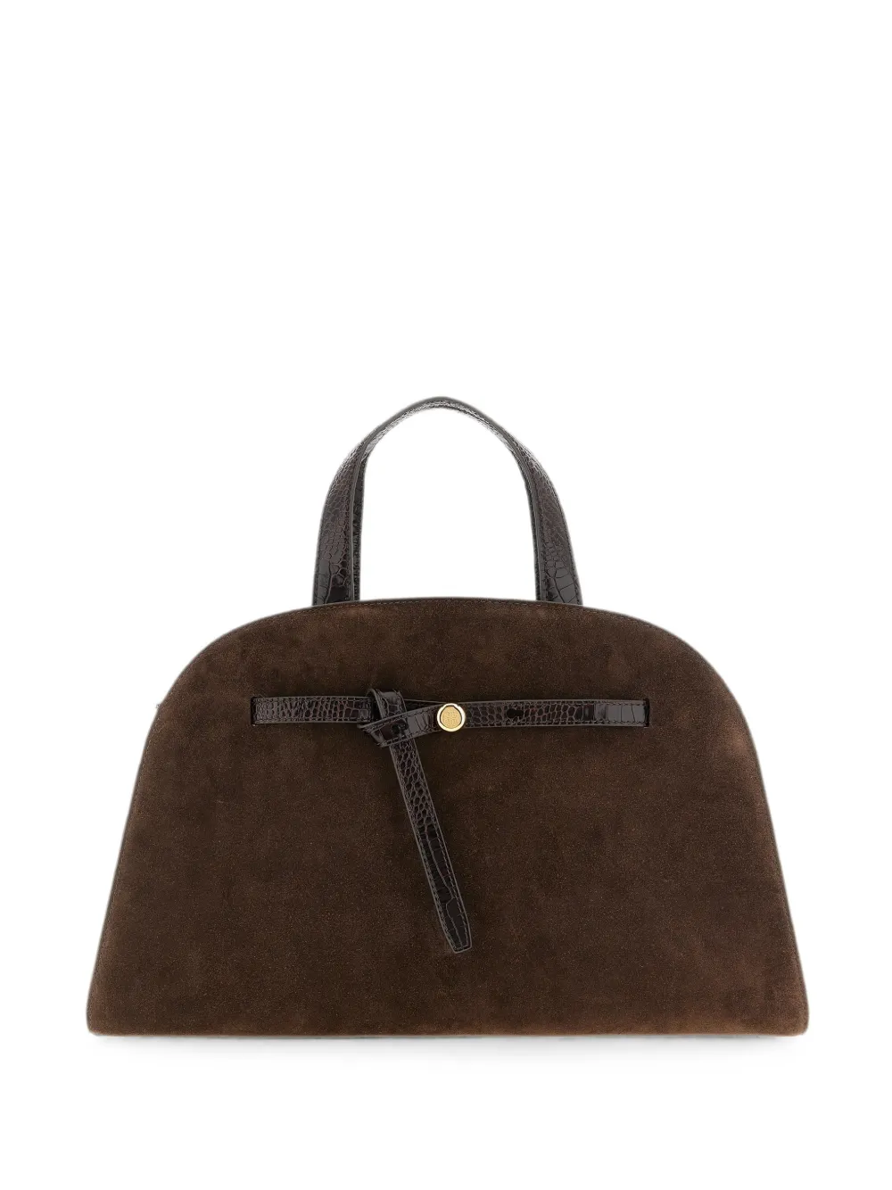 Tory Burch Romy suede bauletto bag - Braun