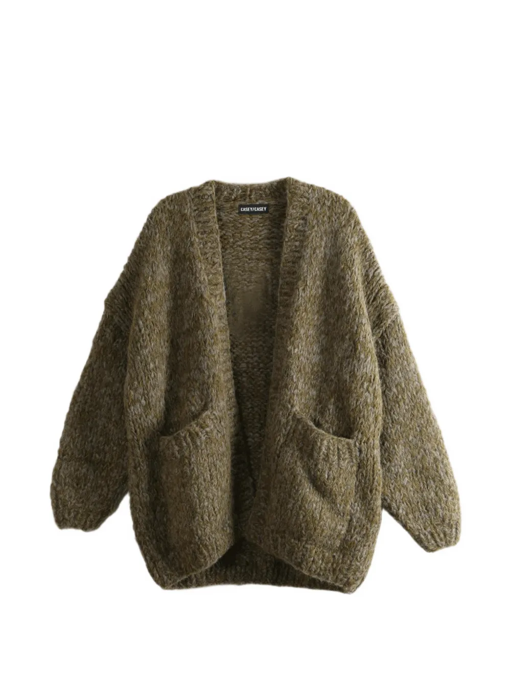 Casey Casey Elsa chunky-knit cardigan - Grün