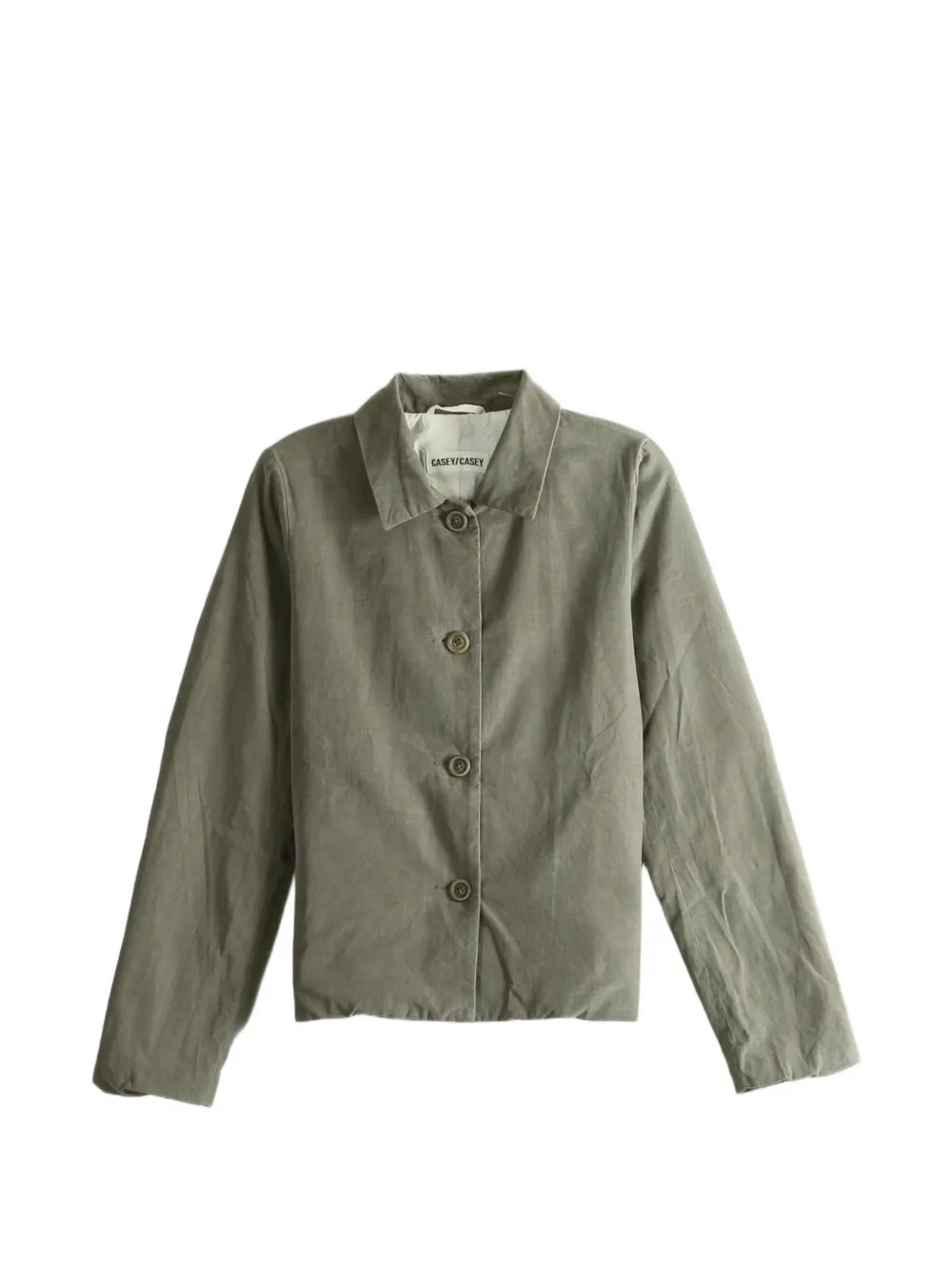 Casey Casey Pwet button-fastening jacket - Grün