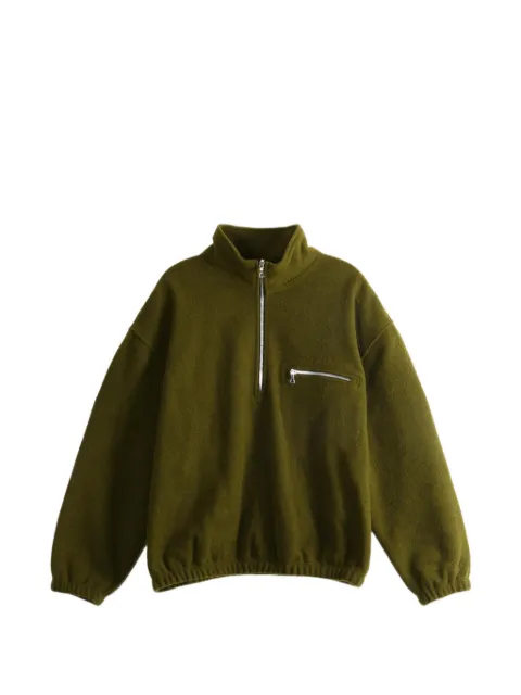 Rier quarter-zip fleece sweatshirt