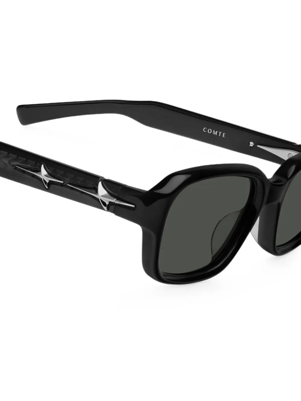 Gentle Monster Comte square-frame glasses Zwart