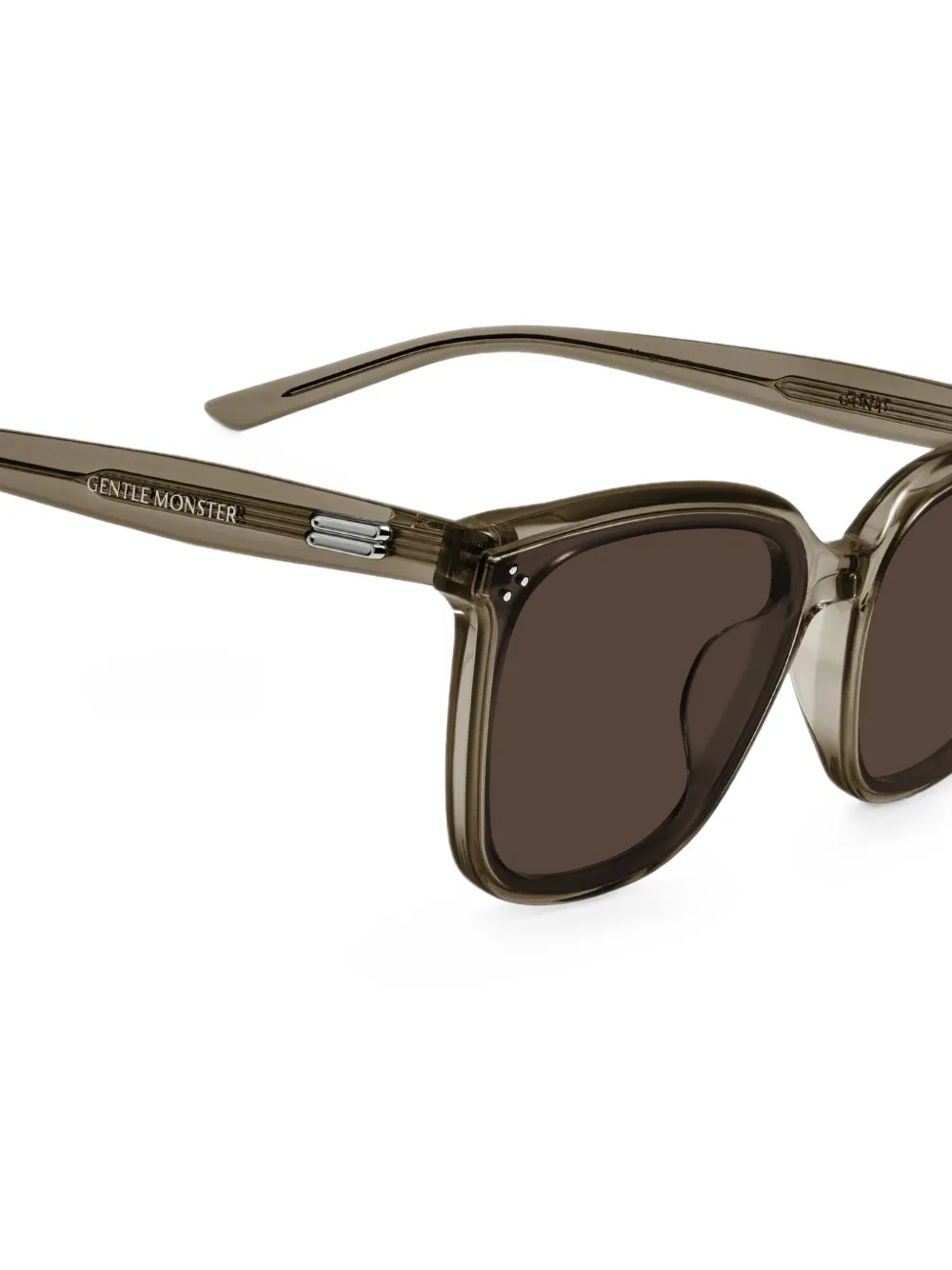Gentle Monster Gent square-frame sunglasses Grijs