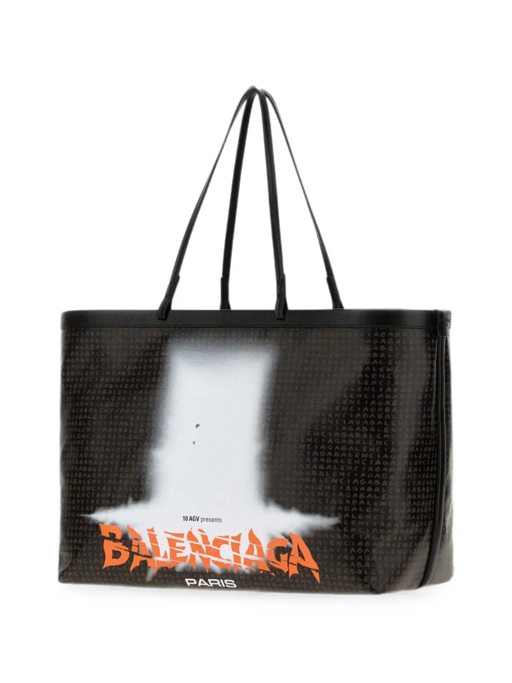 Balenciaga Large Select Tote Bag in Black, view 3