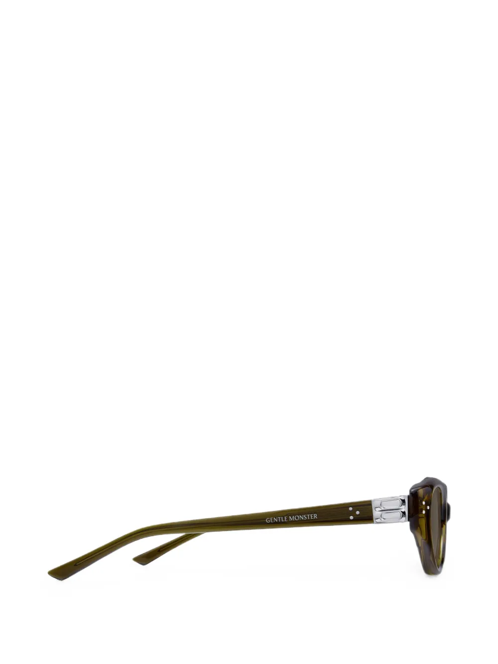 Gentle Monster Vanilla cat-eye frame sunglasses Groen