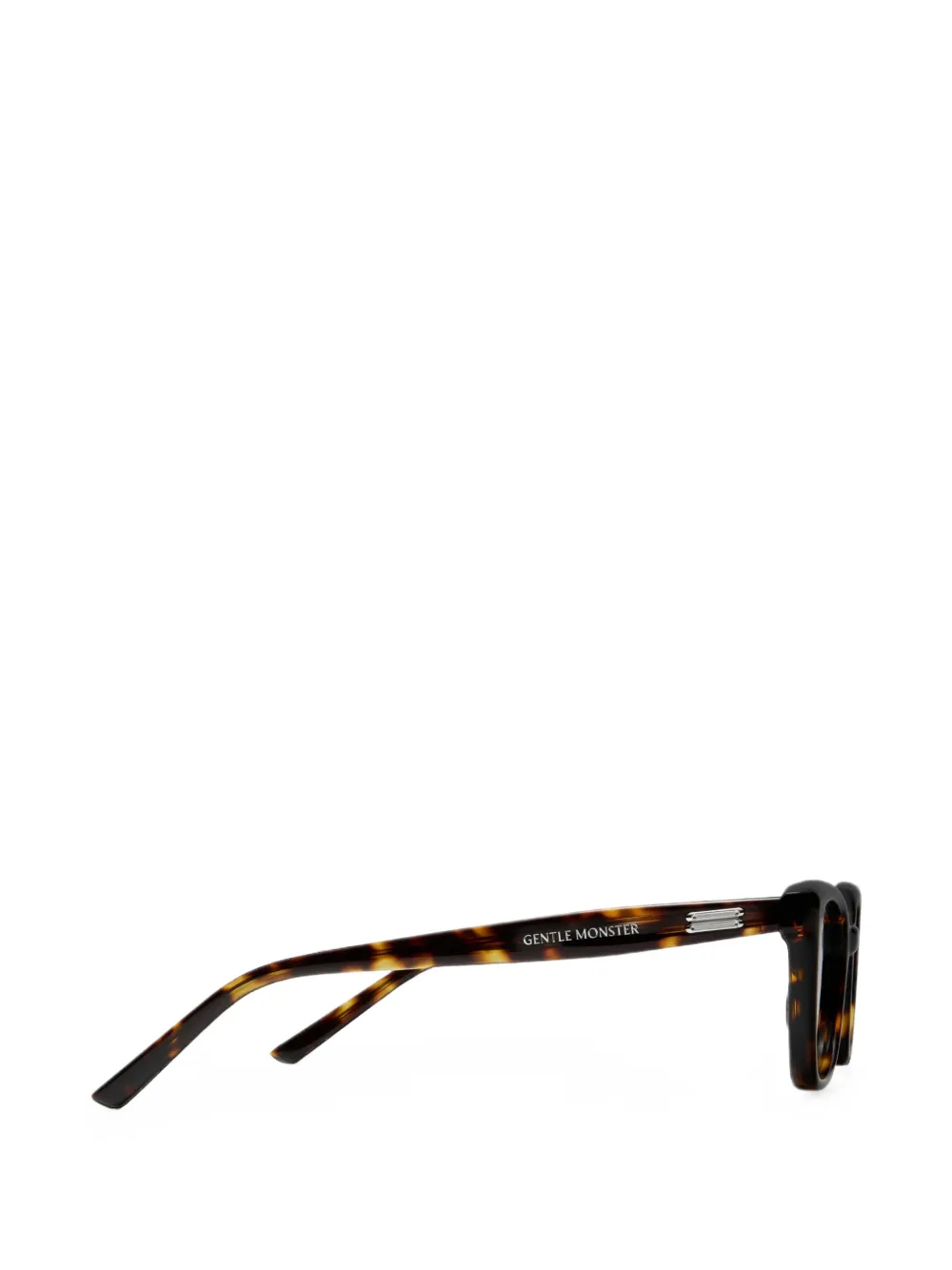 Gentle Monster Soho Small square-frame sunglasses Bruin