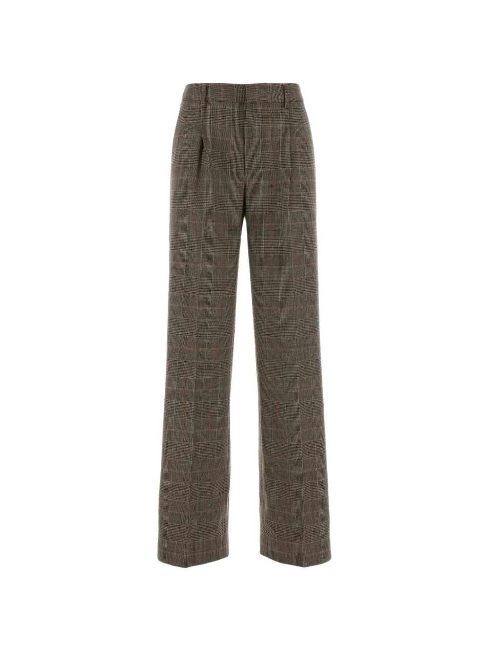 PT Torino Lola check-pattern trousers - Braun