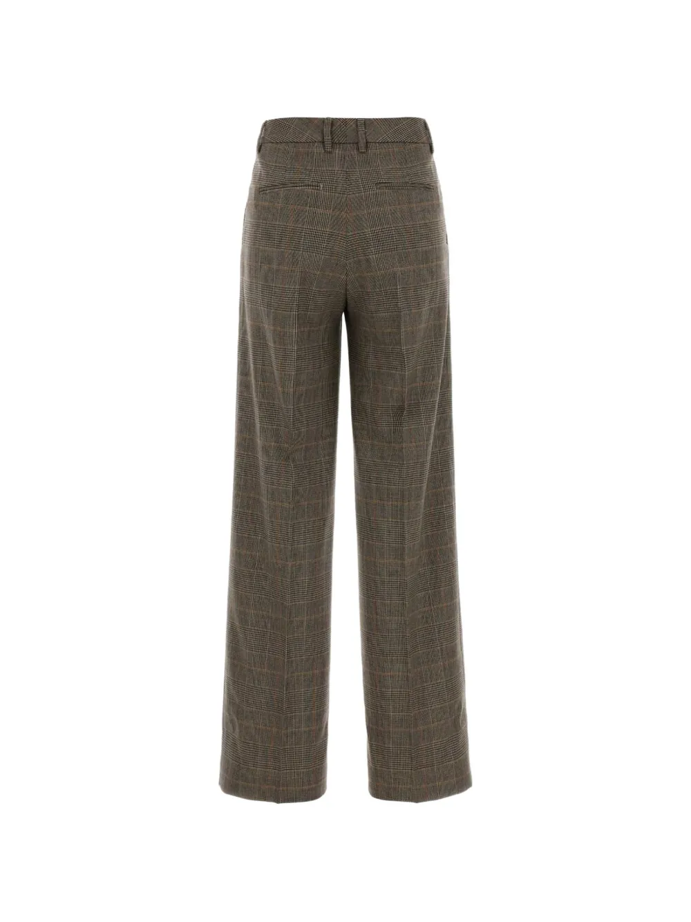 PT Torino Lola Check-pattern Trousers in Brown, view 2