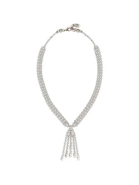 Alessandra Rich crystal-embellished necklace