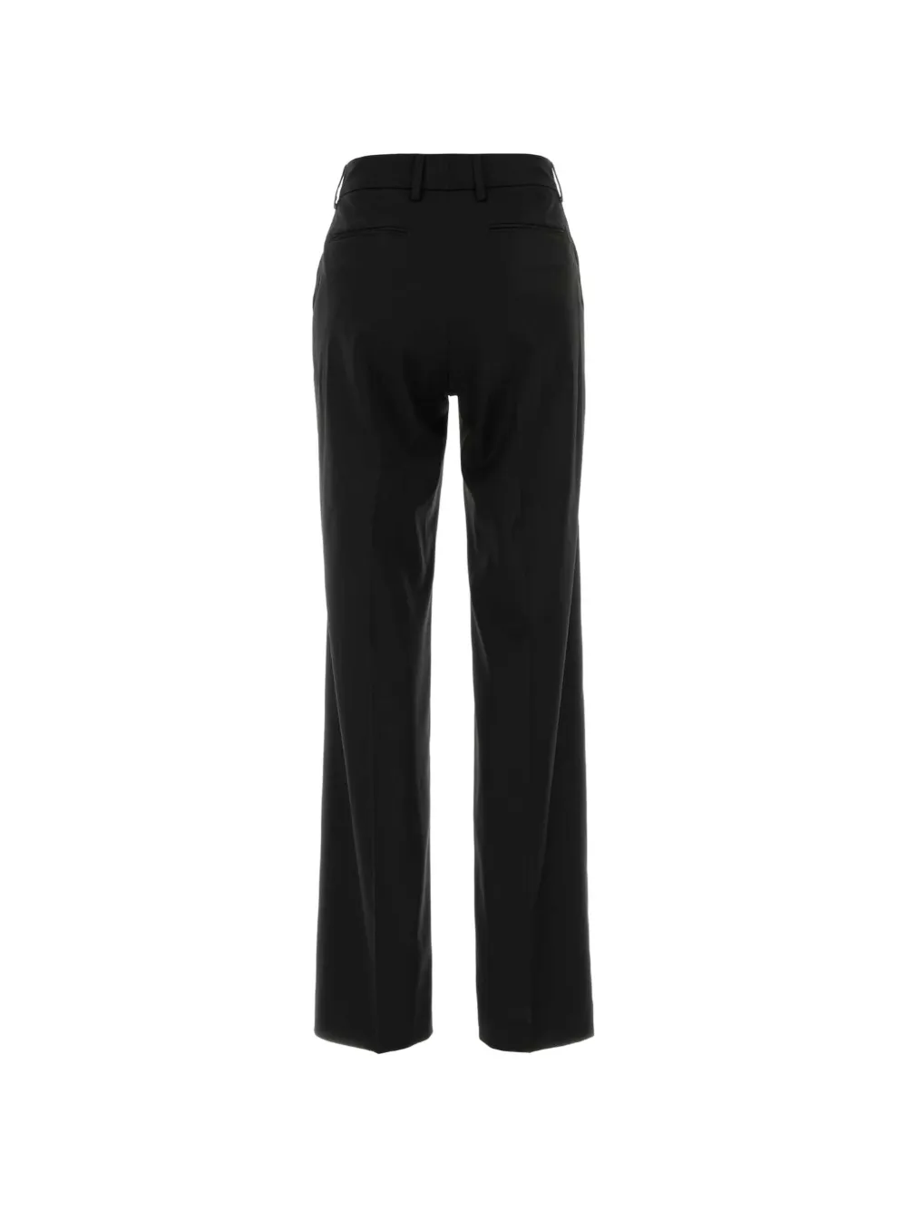 PT Torino Geplooide pantalon Zwart