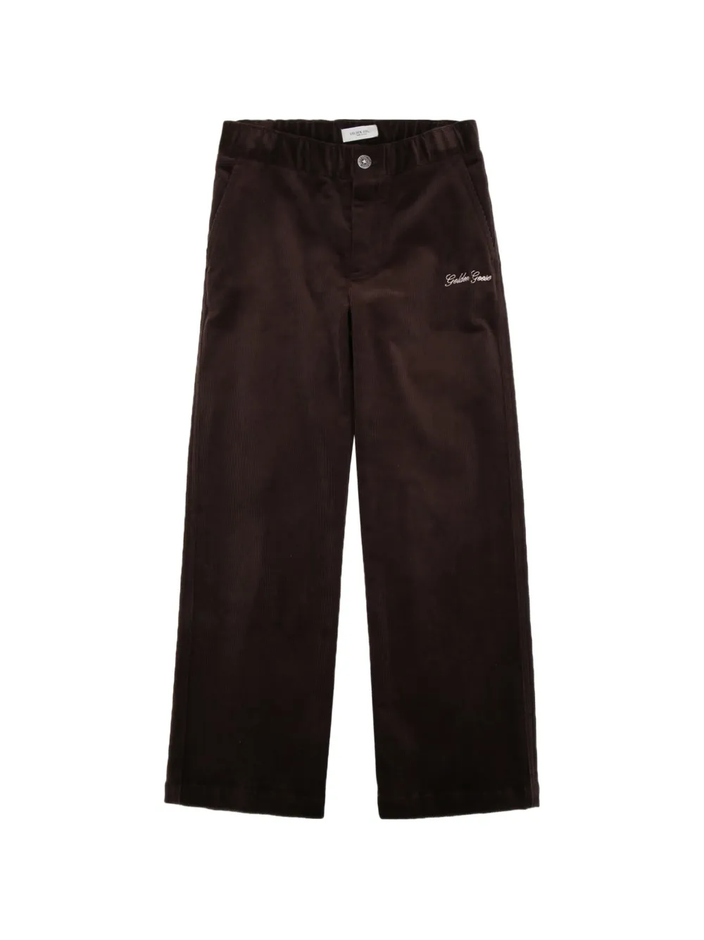 Golden Goose Kids Journey coduroy trousers - Marrone