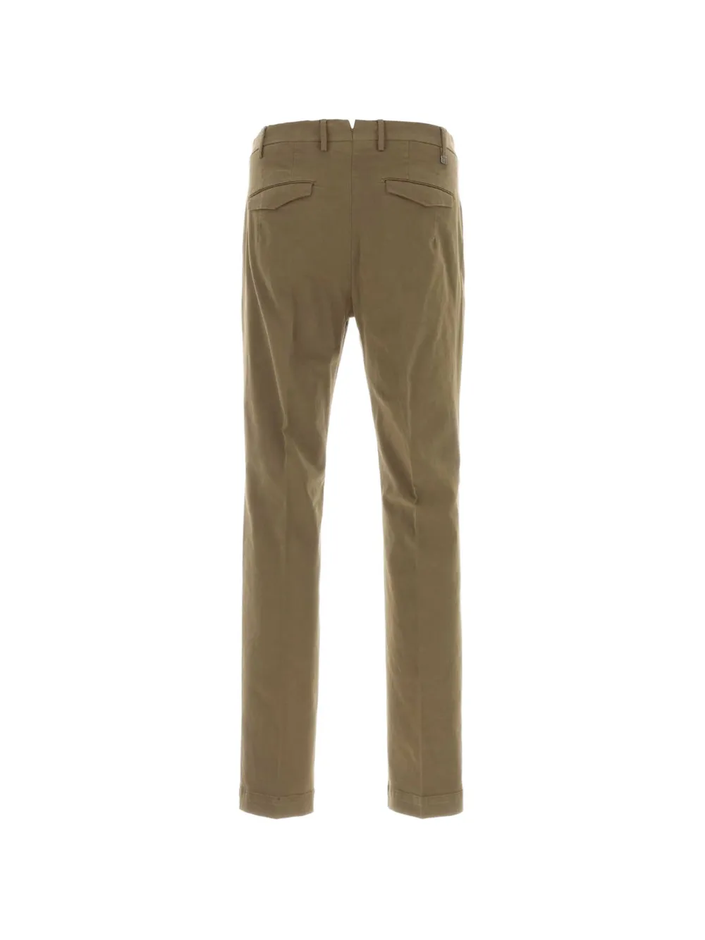 PT Torino Broek met geplooid detail Bruin