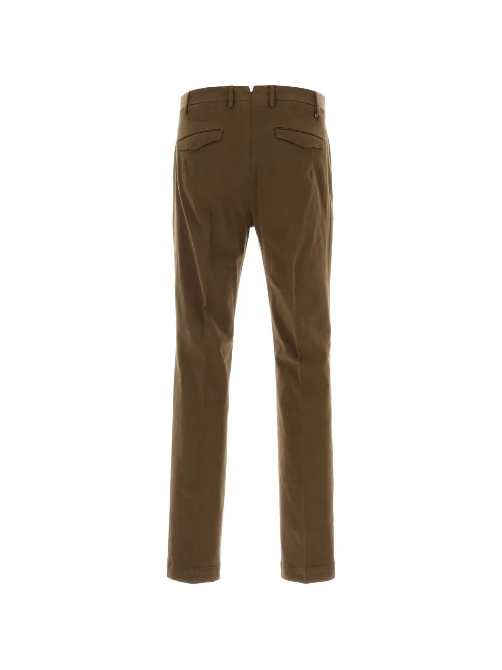 PT Torino Slim-fit plooibroek Bruin
