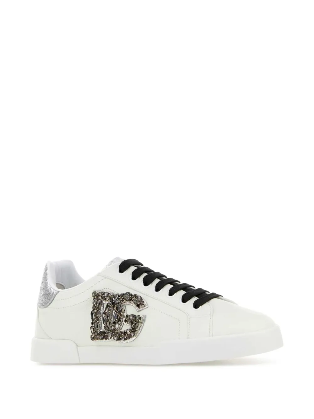 Dolce & Gabbana Ice leather sneakers Wit