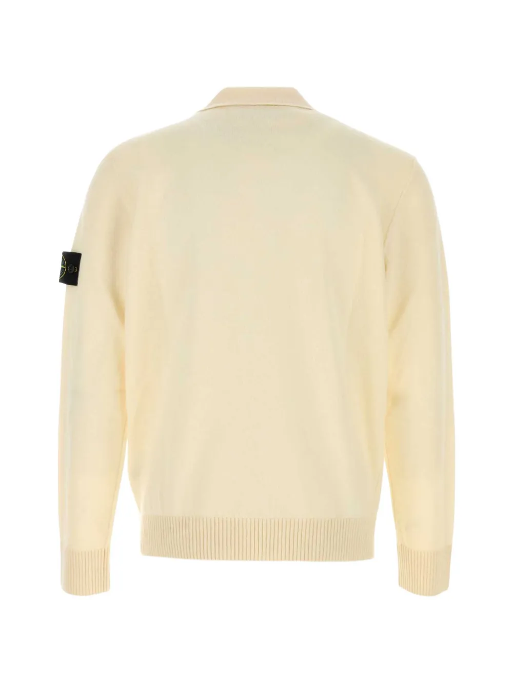 Stone Island 5100018 trui van lichte RWS Geelong-wol Beige