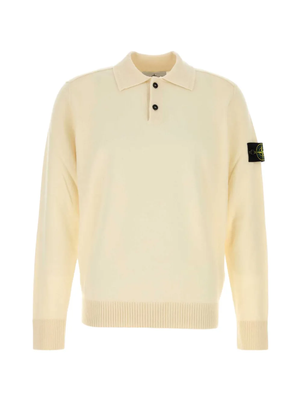 Stone Island Maglione 5100018 girocollo in lana leggera geelong - Toni neutri