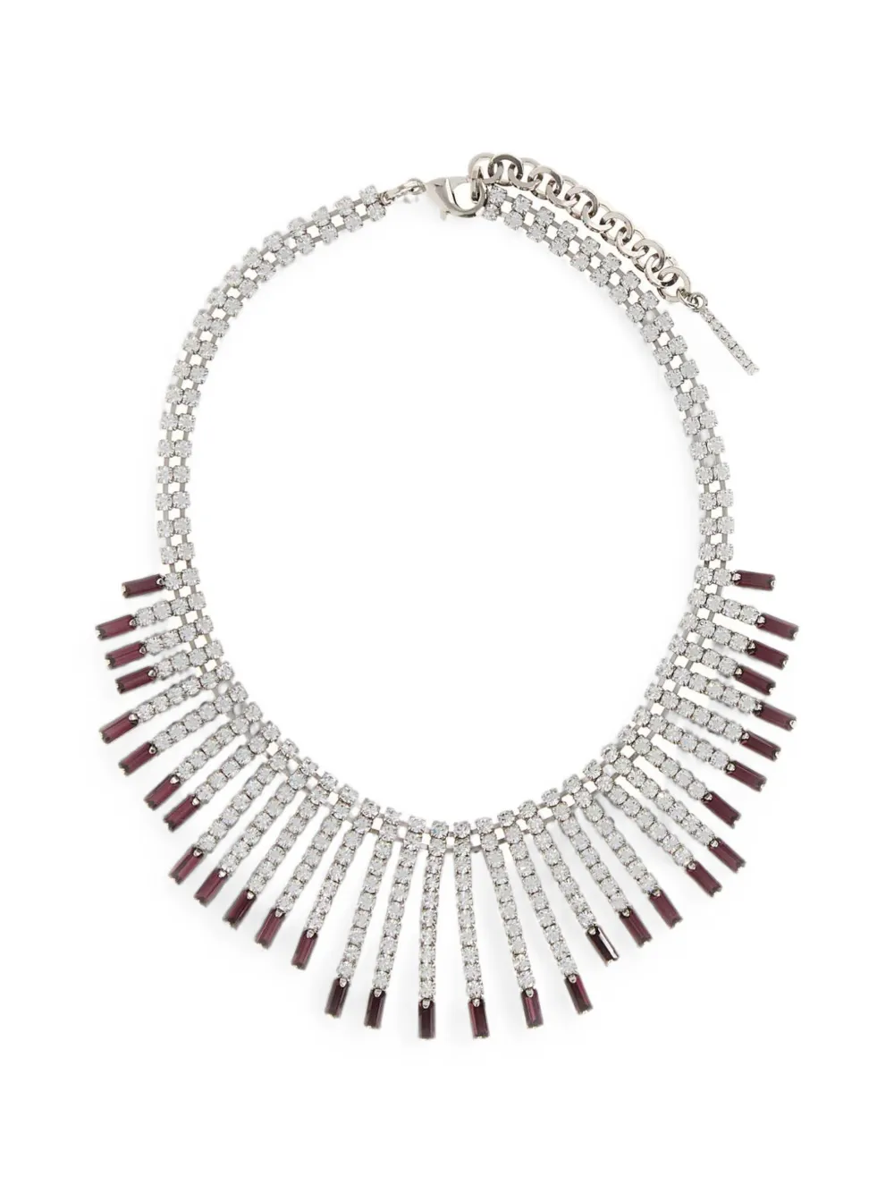 Alessandra Rich Collana con cristalli - Argento