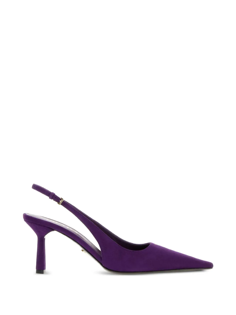 Prada pointed-toe slingback pumps Paars