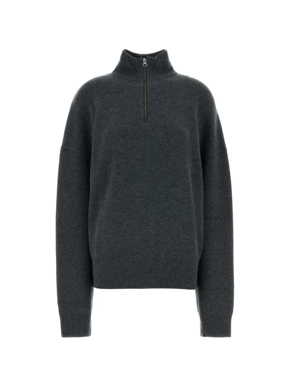 extreme cashmere n°235 Hike half-zip knitted sweater