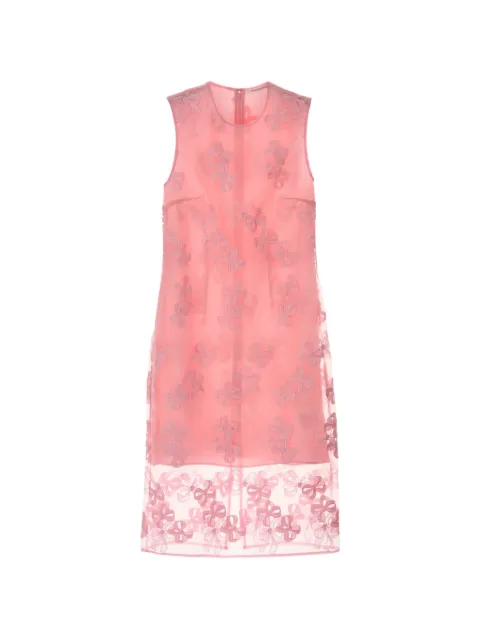 Cecilie Bahnsen Devin bow-embroidered midi dress