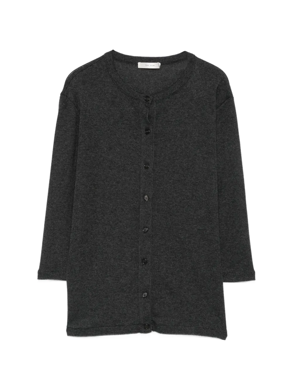 The Row button-up three-quarter sleeve cardigan Grijs