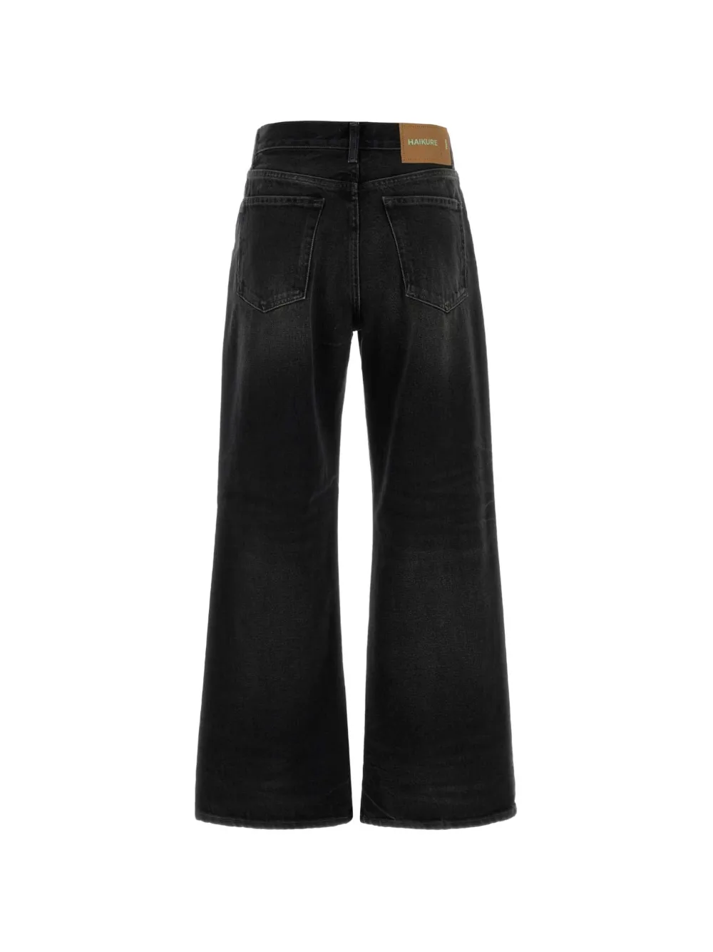 Haikure Jeans met wijde pijpen Zwart