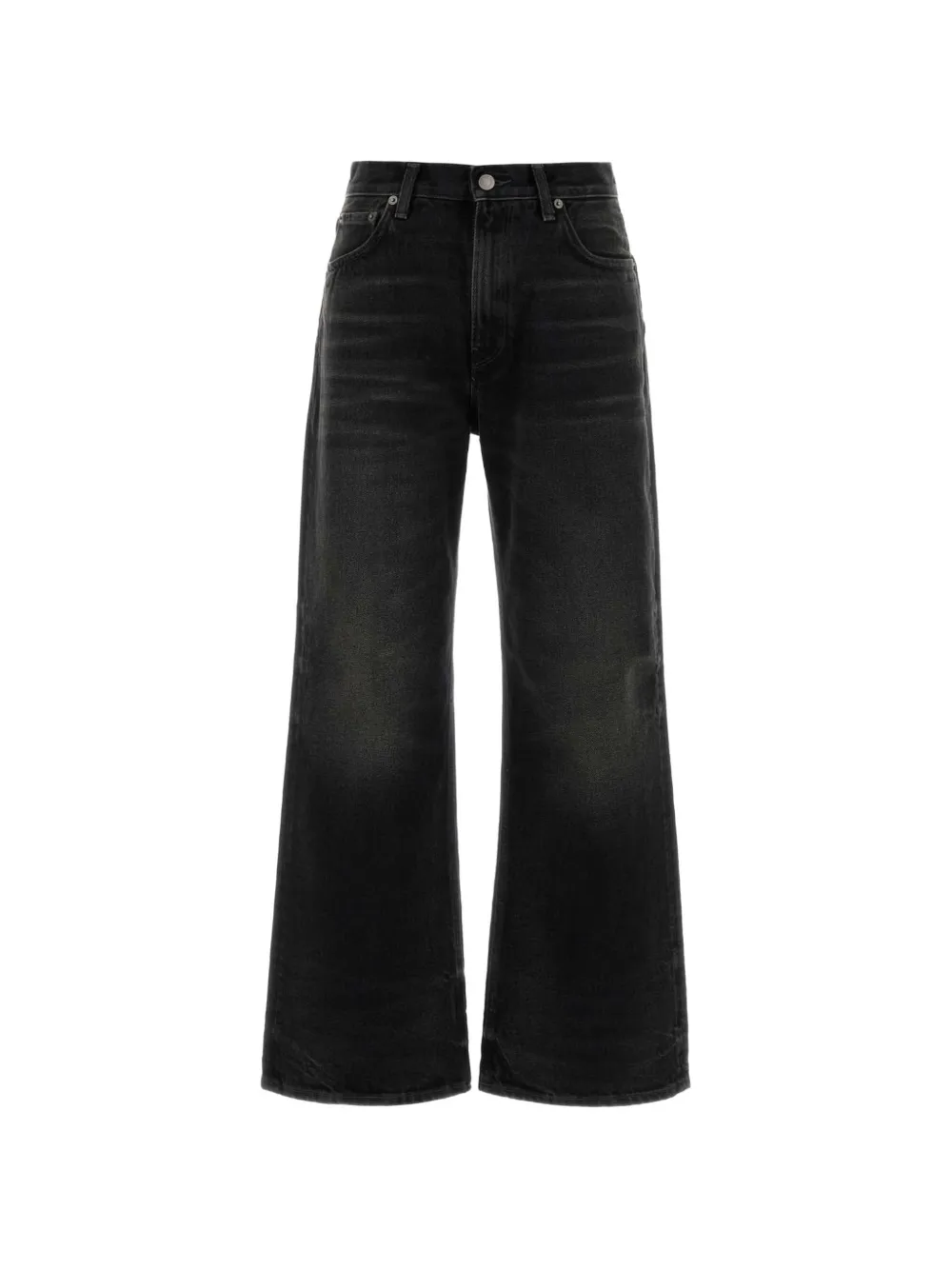 Haikure Bethany wide-leg jeans - Schwarz
