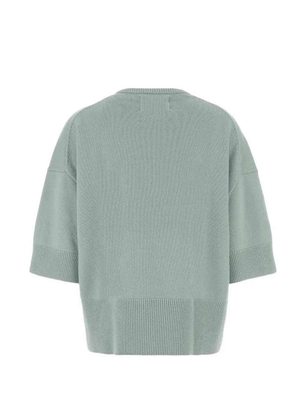 extreme cashmere n°433 Sassie ribgebreide trui Groen