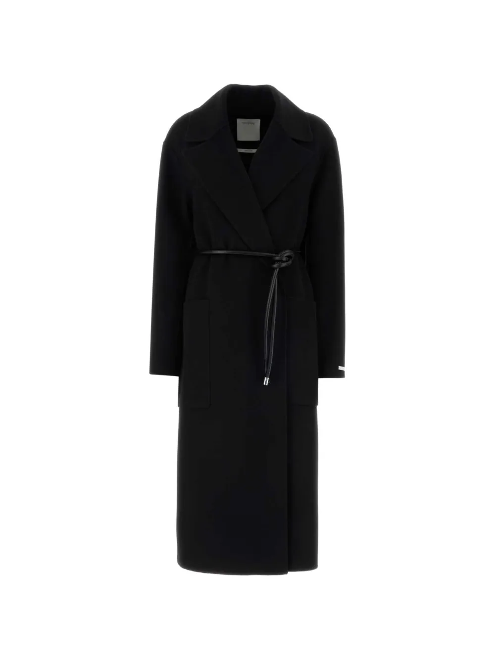 Sportmax belted wool coat - Nero