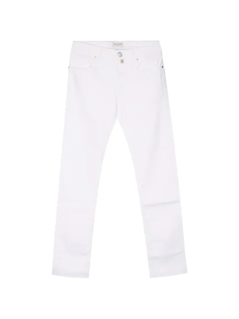 Jacob Cohën logo-patch straight-leg jeans