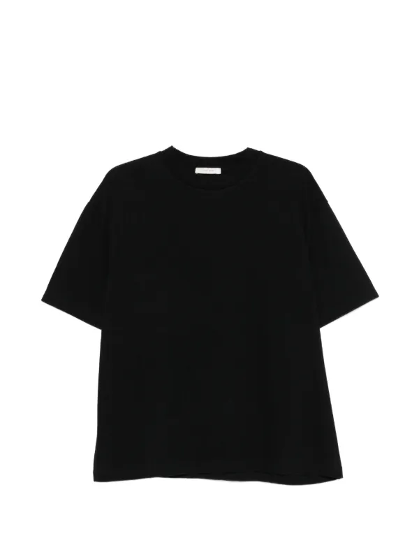 The Row Madoc Short-sleeve Crew-neck T-shirt in Black
