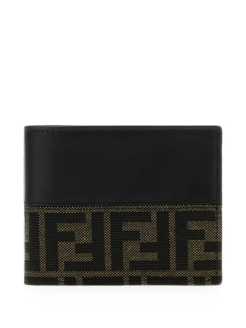 FENDI FF jacquard wallet