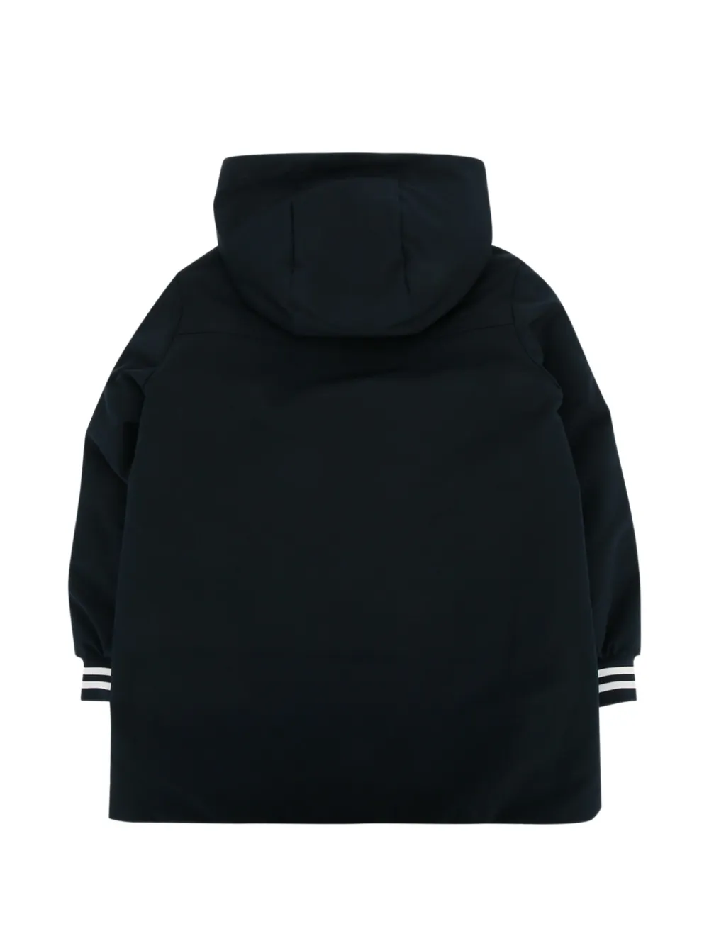 Moncler Enfant Ever hooded coat Blauw