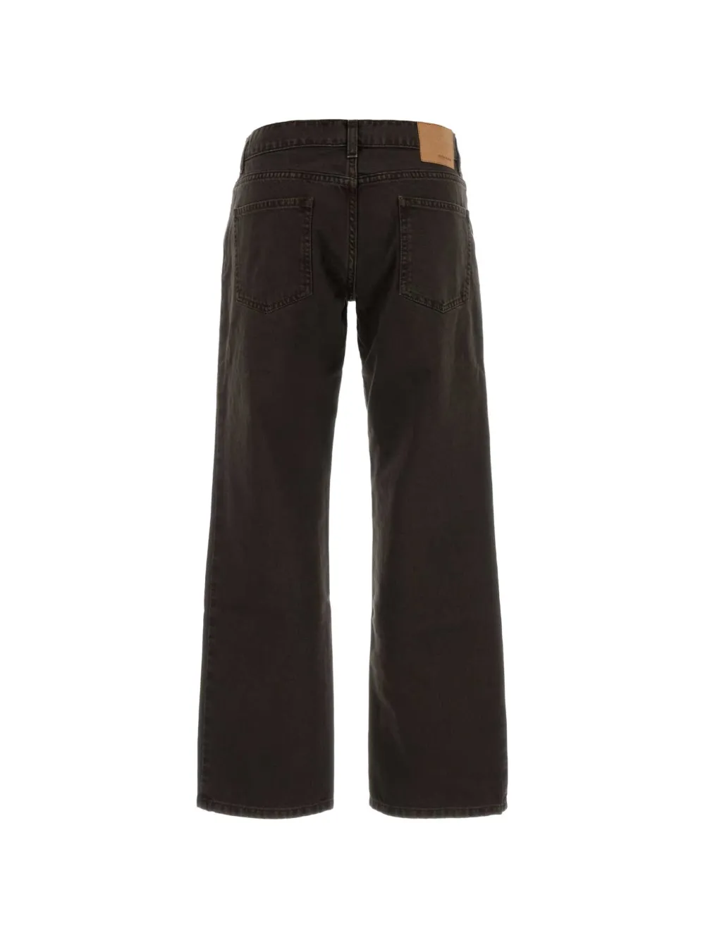 Magda Butrym Jeans met vijf zakken Bruin