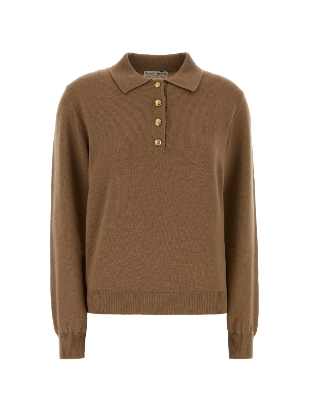 Blazé Milano Highland polo sweater - Marrone