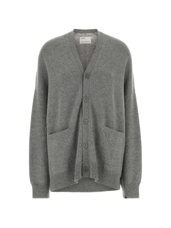 Extreme Cashmere N°24 Tokio Oversized Cardigan in Grey