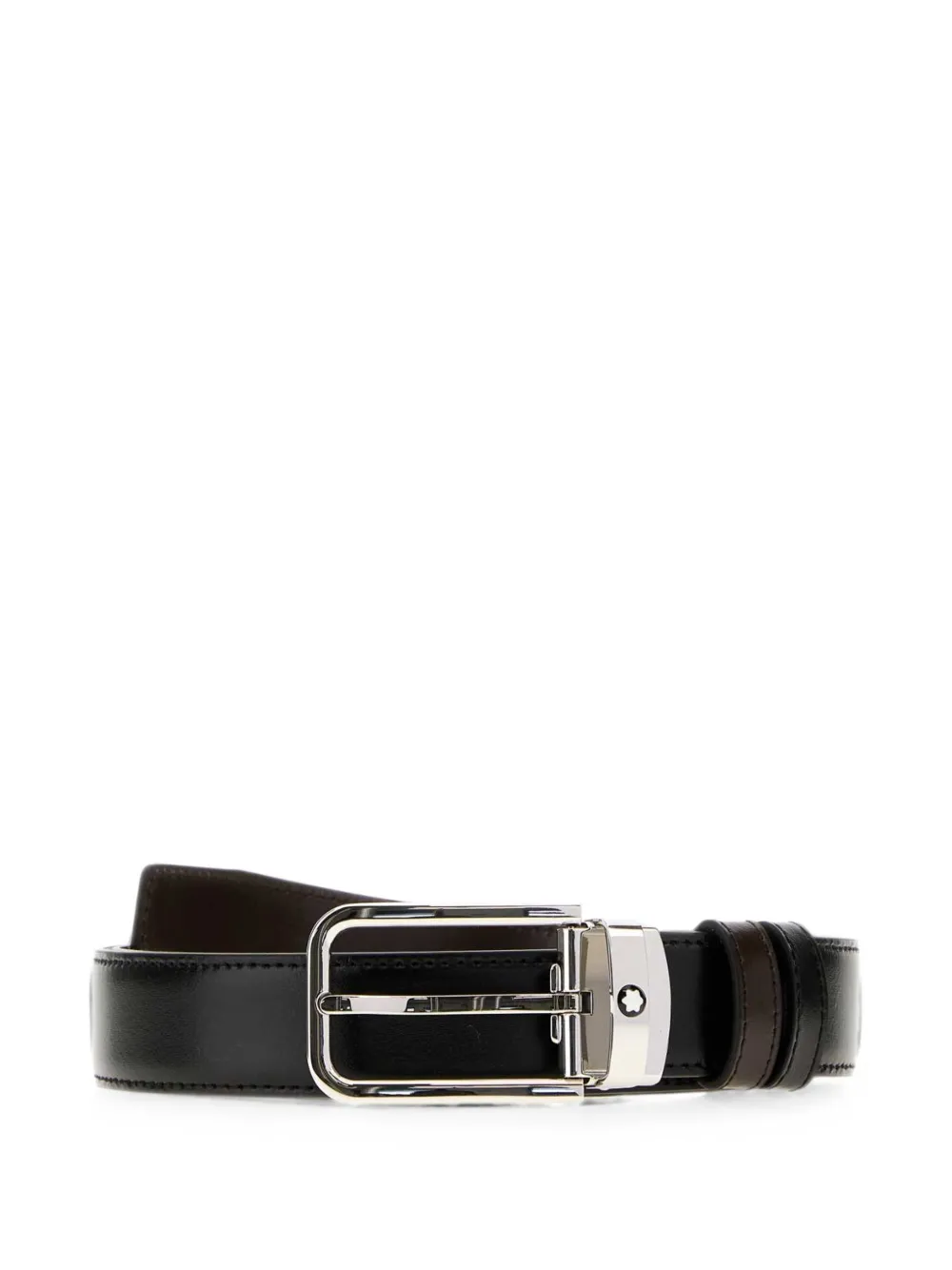 Montblanc reversible leather belt - Schwarz