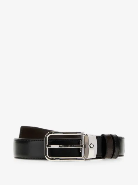 Montblanc reversible leather belt